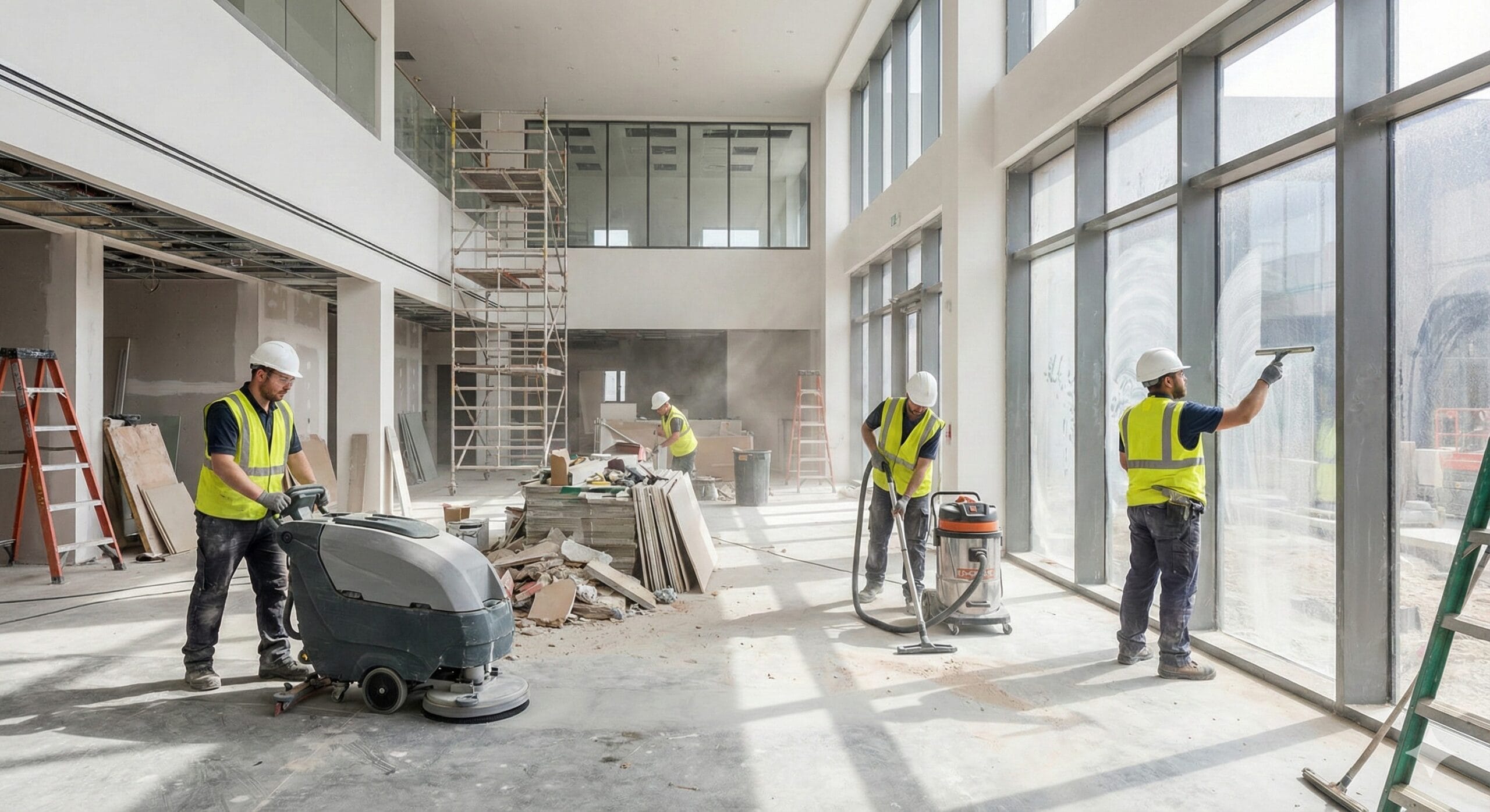 Nettoyage réception de chantier (OPR)